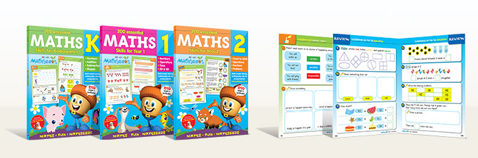 Mathseeds Essential Maths Skills Workbooks for back-to-school