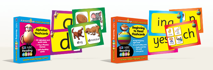 Learn to Read Reading Eggs Flashcards